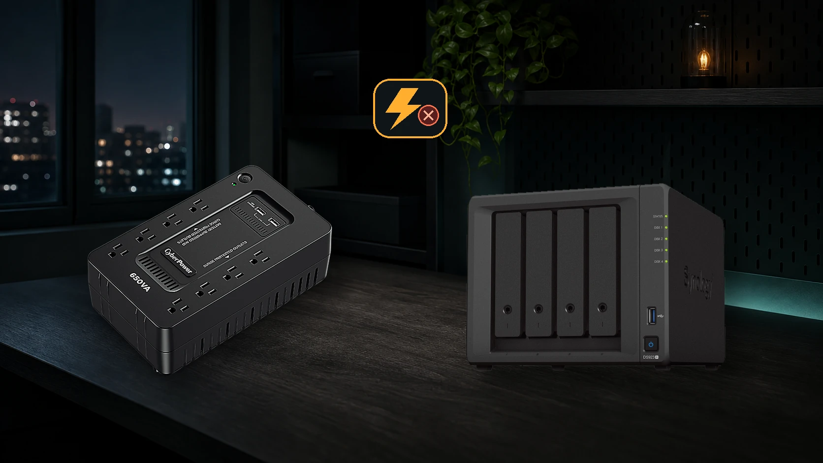 CyberPower CP650HGa 電池更換教學:跳電幾秒 Synology DS923+ 就關機